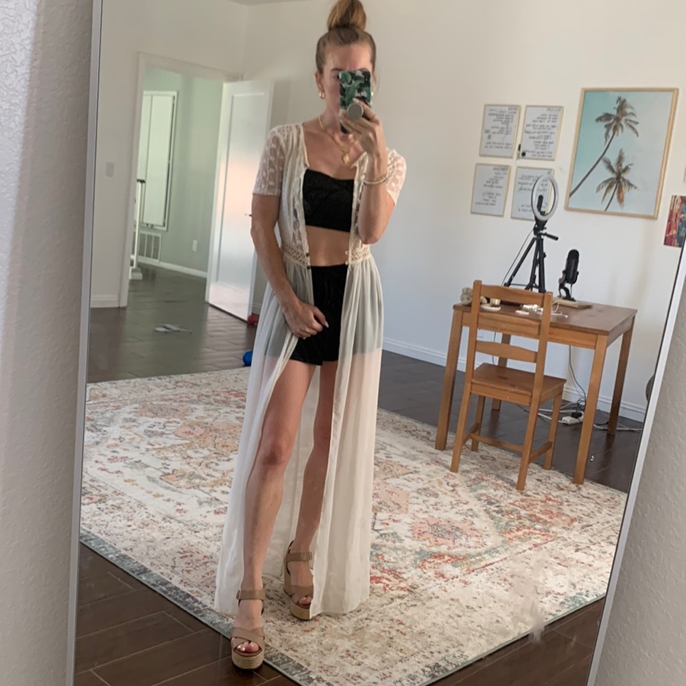Swim cover up / kimono